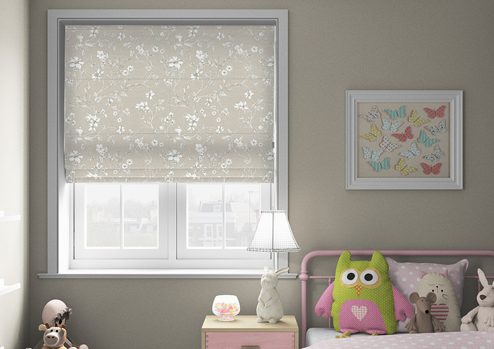 Etched Vine, Sandstone - Roman Blind - Image 3